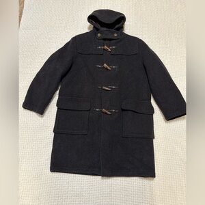 Gloverall men’s duffle coat, grey.  Fits like men’s L/XL.